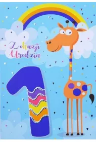 Trend Kartka okoliczno�ciowa Urodziny Roczek TS03
