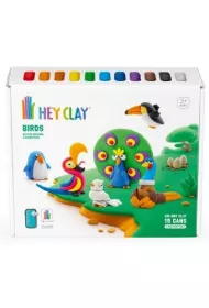 Masa plastyczna Hey Clay Egzotyczne Ptaki HCL15013 Tm Toys