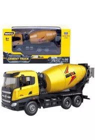 Betoniarka metalowa khaki 1:50 LeanToys