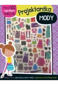 Projektantka mody. Ponad 100 wypuk�ych naklejek