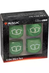 Magic the Gathering - Green Mana - Deluxe Loyalty Dice Set Ultra-Pro