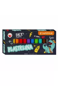 Plastelina 12 kolor�w Dino Skate STARPAK 536883 12 szt.