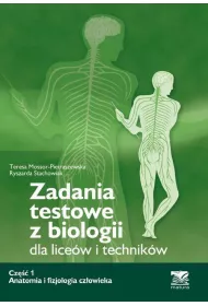 eBook Zadania testowe z biologii, cz 1 - Anatomia i fizjologia czowieka pdf