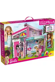 Duy Dom Letnia Willa Barbie + Lalka Barbie 4+ Lisciani
