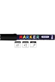 M&G Marker akrylowy 1-2 mm, czarny