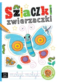 Szlaczki zwierzaczki. Edukacyjna ksi��eczka z naklejkami