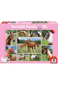 Puzzle 150 el. Konie G3