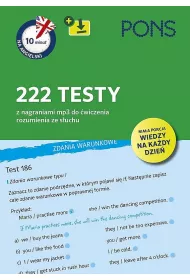 10 minut na angielski 222 testy z nagraniami mp3 do �wiczenia rozumienia ze s�uchu A1/A2  PONS