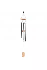 Dzwonki wietrzne drewniane z metalowymi rurkami 58cm