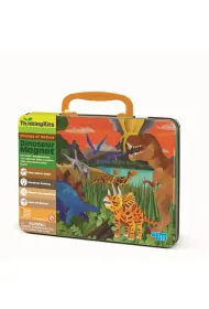 Walizka z magnesami - dinozaury * 4M