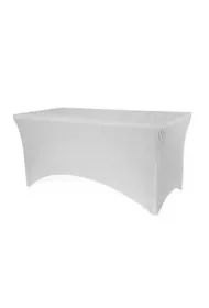 Pokrowiec na st bankietowy 183x76x74cm biay