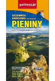 Mapa tur. - Pieniny, Szczawnica, Kro�cienko w.2023