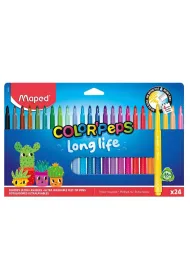 Flamastry Long Life 24kol MAPED