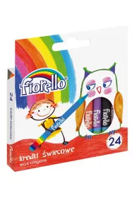 Fiorello Kredki �wiecowe 24 szt.