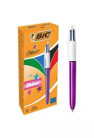 Bic Dugopis 4 Colours Shine Purple 4 kolory