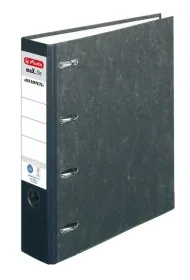 Segregator A4 8cm Podw�jny czarny HERLITZ