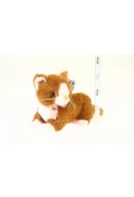 Br�zowy kot Flico z kokard� 34cm Beppe