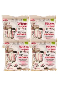 Super Krwka Krwki bezmleczne kokosowe Zestaw 4 x 150 g Bio