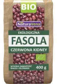 NaturaVena Fasola czerwona kidney 400 g Bio