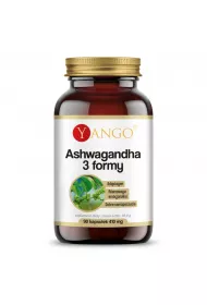 Yango Ashwagandha 3 formy Suplement diety 90 kaps.