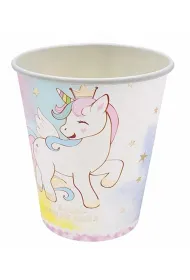 Kubek papierowy Unicorn 6 szt PARTY GO