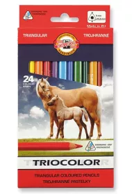 Koh-I-Noor Kredki Triocolor 3144 24 szt.