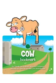 If Zwierz�ca zak�adka do ksi��ki - Cow - Krowa