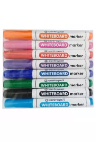 Centropen Marker sucho�cieralny 8 kolor�w