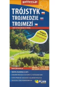 Mapa wodoodporna -Tr�jstyk/Trojmedzie/Trojmezi