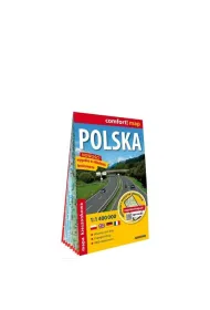 Polska mapa samochodowa kieszonkowa laminowana 1:1 400 000