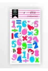 Galeria Hobby Stiker z elementami z pianki z lekkim brokatem