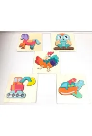 Puzzle drewniane zwierz�ta Toys Pawe� Wojda