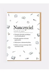 Karnet okoliczno�ciowy Nauczyciel