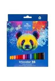 Koh-I-Noor Kredki Triocolor Tygrys 36 kolor�w