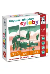 Kapitan Nauka. Czytam i ukadam sylaby. Ukadanka sylabowa Edgard
