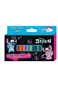 Plastelina Stitch Black 12 kolor�w