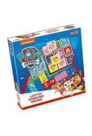Lotto, Domino, Memo -  Psi Patrol 3w1 Tactic