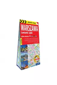 Warszawa, �omianki, Z�bki 1:26 000 plan miasta