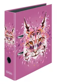 Herlitz Segregator A4 Wild Animals Lynx 8 cm