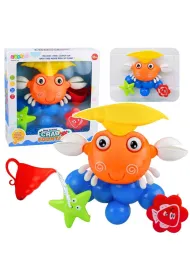 Zestaw do k�pieli Krab z przyssawkami LeanToys
