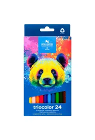 Koh-I-Noor Kredki Triocolor Nied�wied� 24 szt.