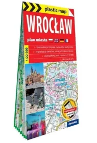 Plastic map Wroc�aw 1:22 500