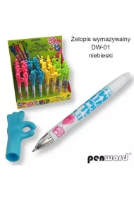 Polsirhurt �elopis wymazywalny niebieski 40 szt.