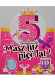 Yeku Karnet Urodziny 5