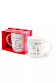 Kukartka Kubek TOP-008 Chc� z Tob� sp�dzi� wszystkie 9 �y� Walentynki PASSION CARDS