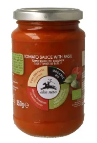 Alce Nero Sos pomidorowy z bazyli� 350 g Bio
