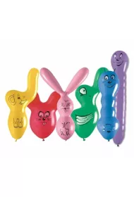 Godan Balony r�nokolorowe - kszta�ty 50 szt.