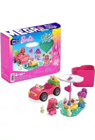 Barbie Mega Klocki Kabriolecik - wesoa wycieczka