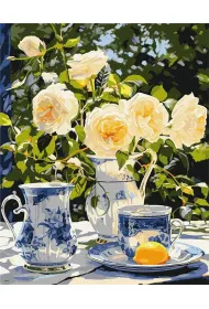 Ideyka Malowanie po numerach - Eleganckie przyj�cie 40x50cm