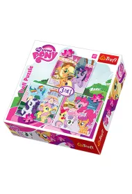 Puzzle 3w1 20+36+50 el. Rainbowdash i Fluttershy 34190 Trefl